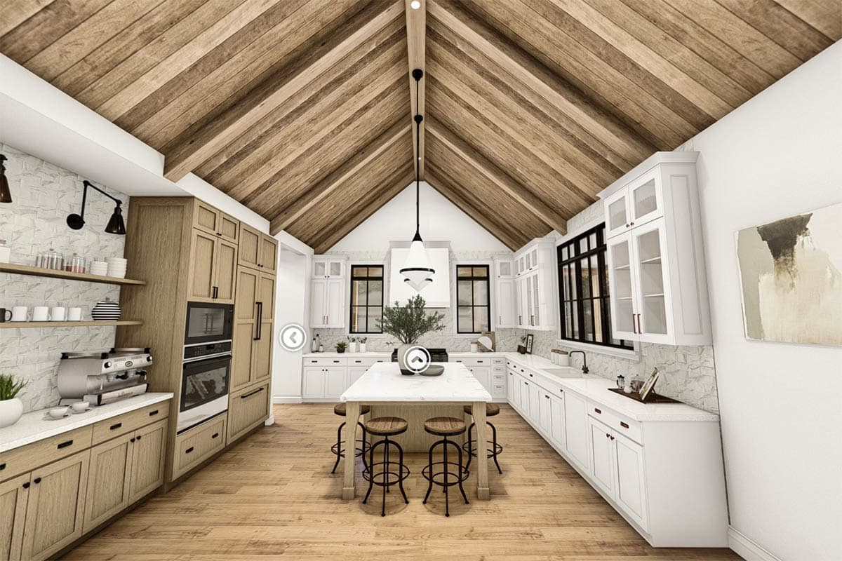 Plan 12230JL: 2000-Plus Square Foot New American House Plan with 3 Beds and 3-Car Front-Facing Garage - Virtual Tour Cover Image - Country, Craftsman, Modern Farmhouse, New American