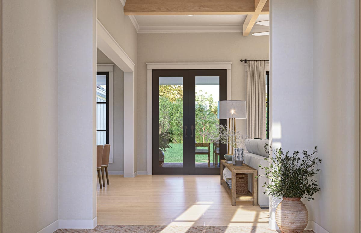 Plan 51938HZ: 3-Bedroom Modern Farmhouse Plan under 2400 Square Feet - Image #9 - Country, Farmhouse, Modern Farmhouse, New American, Transitional