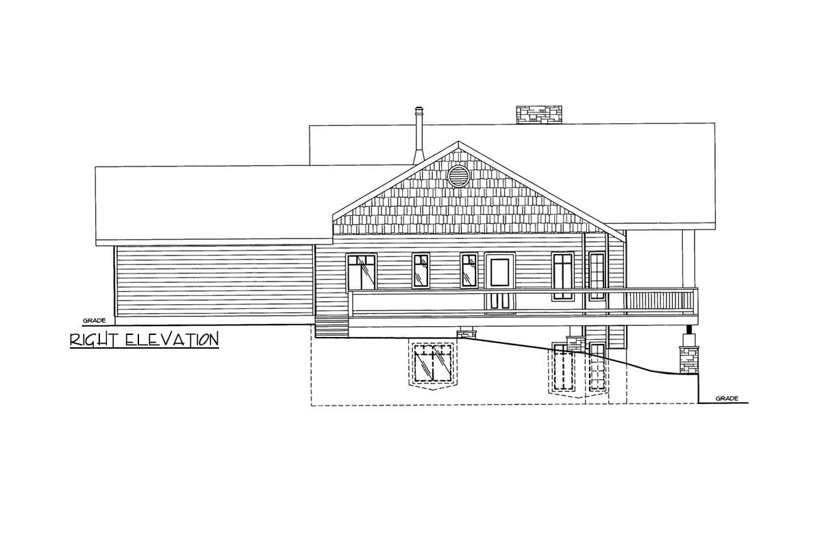 Plan 35221GH: King of the Hill - Image #12 - Mountain, Rustic, Vacation