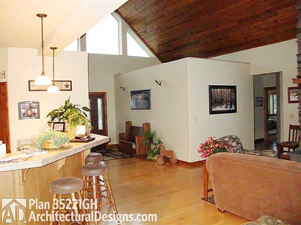 Plan 35221GH: King of the Hill - Image #6 - Mountain, Rustic, Vacation