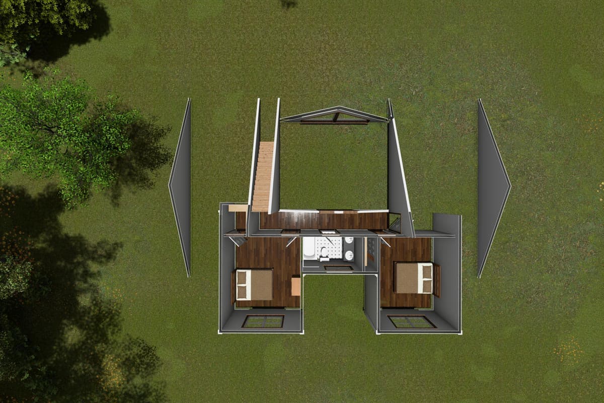 Plan 52321WM: Expanded 4 Bedroom Country Home Plan with Vaulted Great Room and Rear Porch - Image #11 - Country, Farmhouse, Traditional
