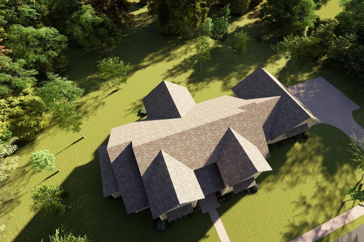 Plan 52321WM: Expanded 4 Bedroom Country Home Plan with Vaulted Great Room and Rear Porch - Image #12 - Country, Farmhouse, Traditional