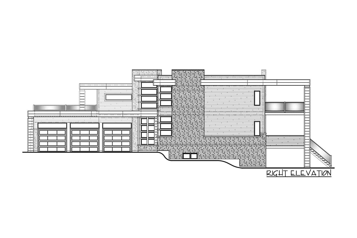 Plan 90347PD: Contemporary Beach House with over 4,700 Square Feet of Living Space - Image #5 - Contemporary, Mid Century Modern, Modern