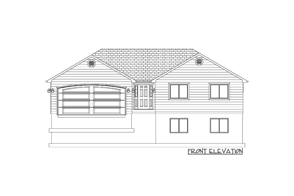 Plan 61439UT: 1495 Square Foot 3-Bed One-Story House Plan with Optionally Finished Basement - Image #18 - Ranch, Traditional