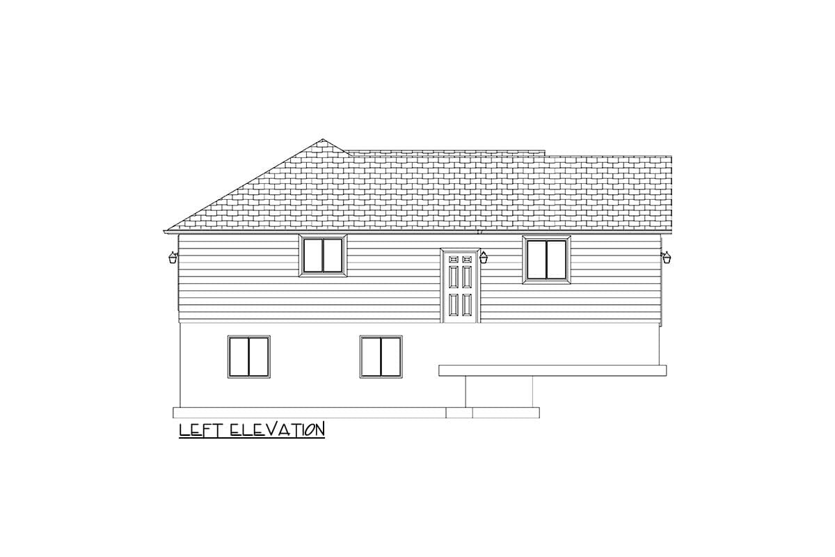 Plan 61439UT: 1495 Square Foot 3-Bed One-Story House Plan with Optionally Finished Basement - Image #19 - Ranch, Traditional