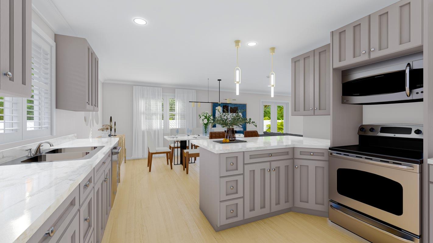 Plan 61439UT: 1495 Square Foot 3-Bed One-Story House Plan with Optionally Finished Basement - Image #7 - Ranch, Traditional