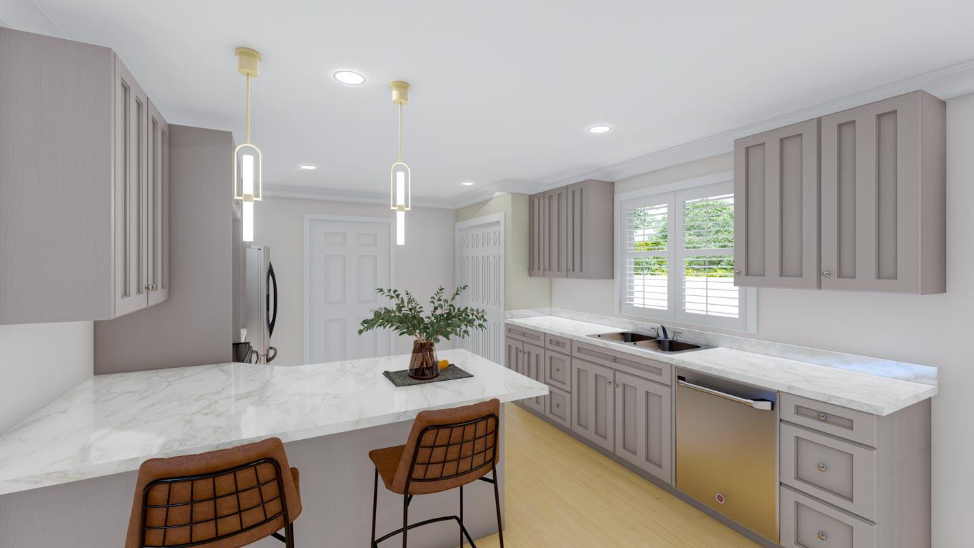 Plan 61439UT: 1495 Square Foot 3-Bed One-Story House Plan with Optionally Finished Basement - Image #8 - Ranch, Traditional