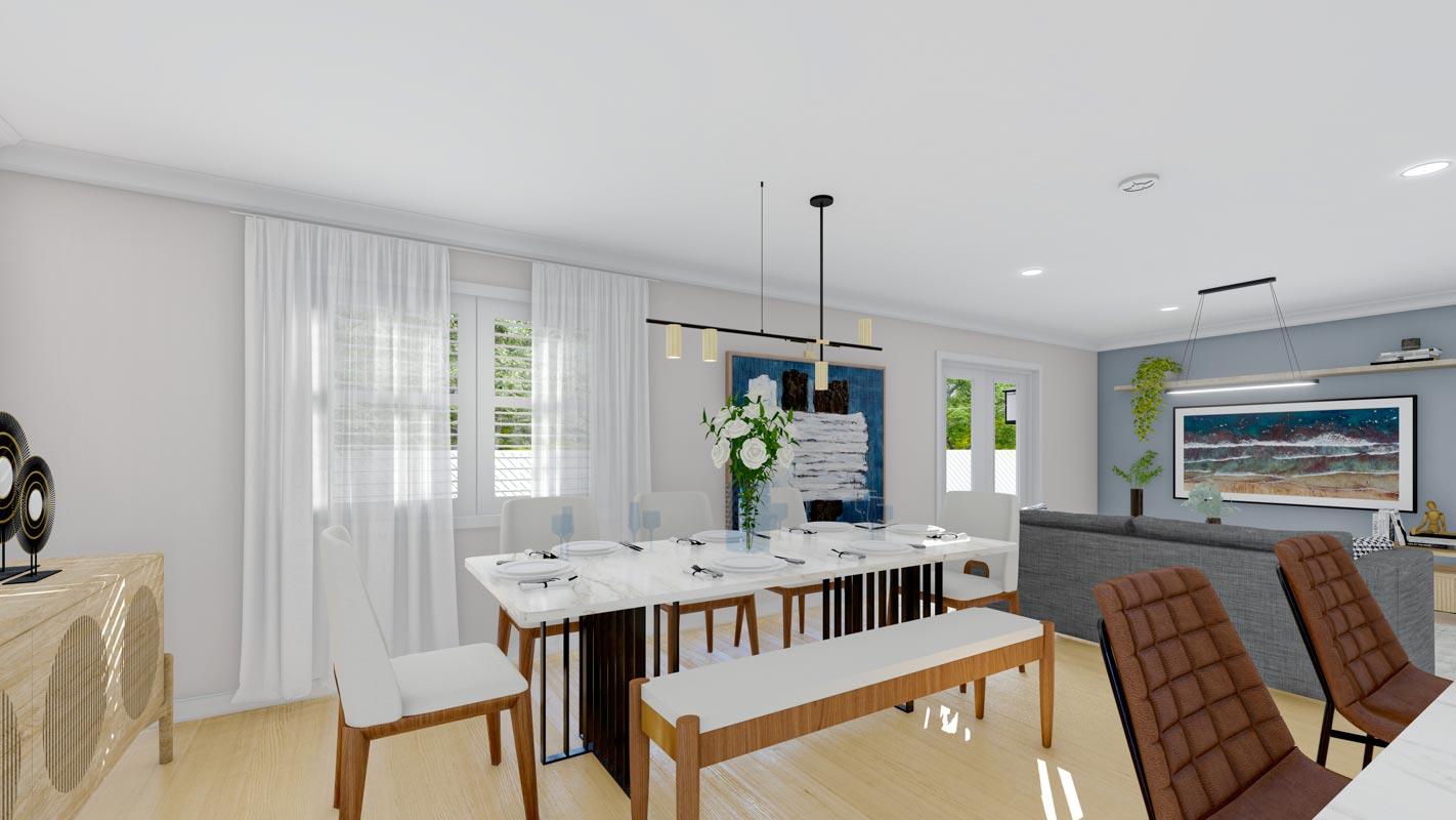 Plan 61439UT: 1495 Square Foot 3-Bed One-Story House Plan with Optionally Finished Basement - Image #10 - Ranch, Traditional