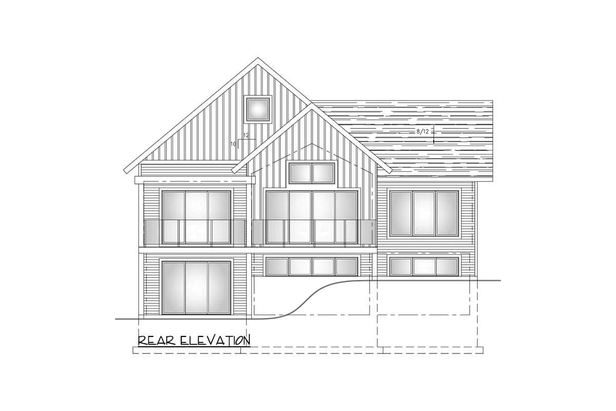 Plan 90351PD: New American Country House Plan with Optional Basement - 1245 Sq Ft - Image #5 - Country, Craftsman, Mountain, New American, Ranch