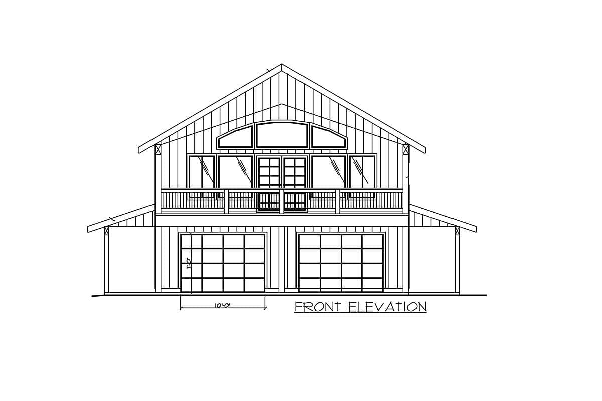 Plan 35245GH: Popular Compact Design - 1901 Sq Ft - Image #11 - Carriage, Mountain, Vacation