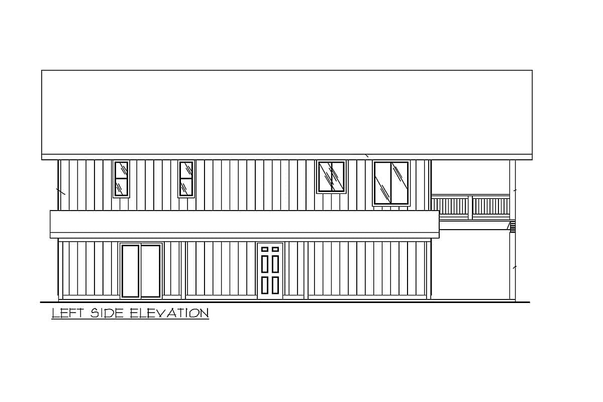 Plan 35245GH: Popular Compact Design - 1901 Sq Ft - Image #12 - Carriage, Mountain, Vacation