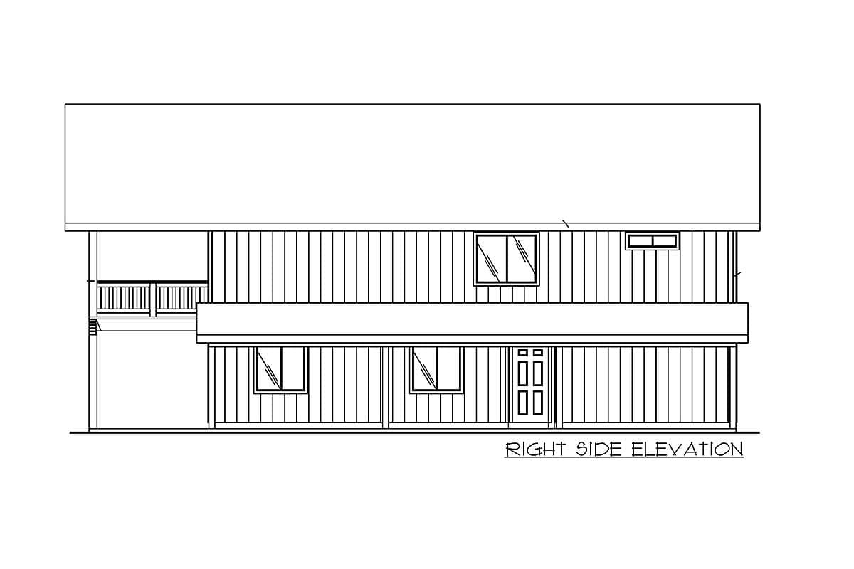 Plan 35245GH: Popular Compact Design - 1901 Sq Ft - Image #14 - Carriage, Mountain, Vacation