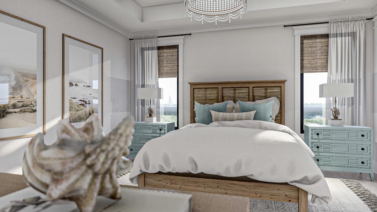 Plan 623252DJ: 3-Bed Modern Farmhouse Plan with Home Office and Large Rear Porch - 2412 Sq Ft - Image #10 - Country, Craftsman, Modern Farmhouse, New American, Ranch