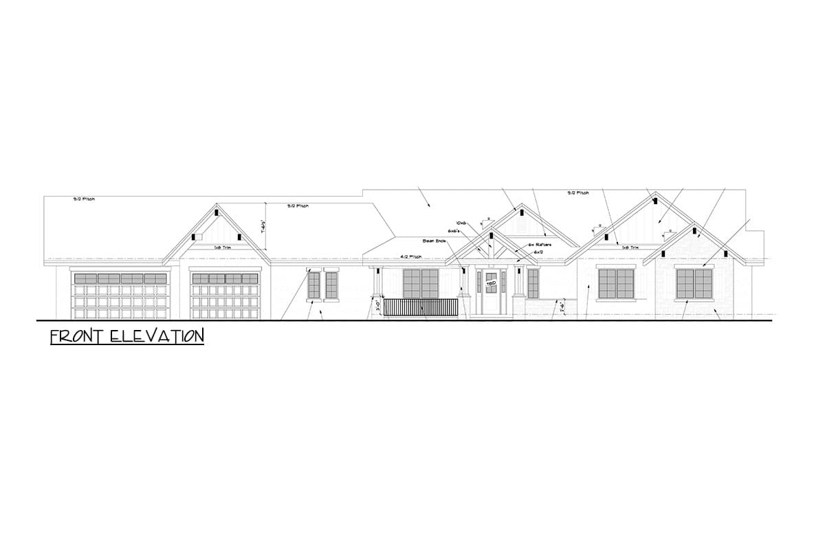 Plan 95210RW: Mountain Ranch House Plan with Optional Finished Basement Under 2200 Sq Ft - Image #17 - Country, Craftsman, Mountain, Ranch, Rustic