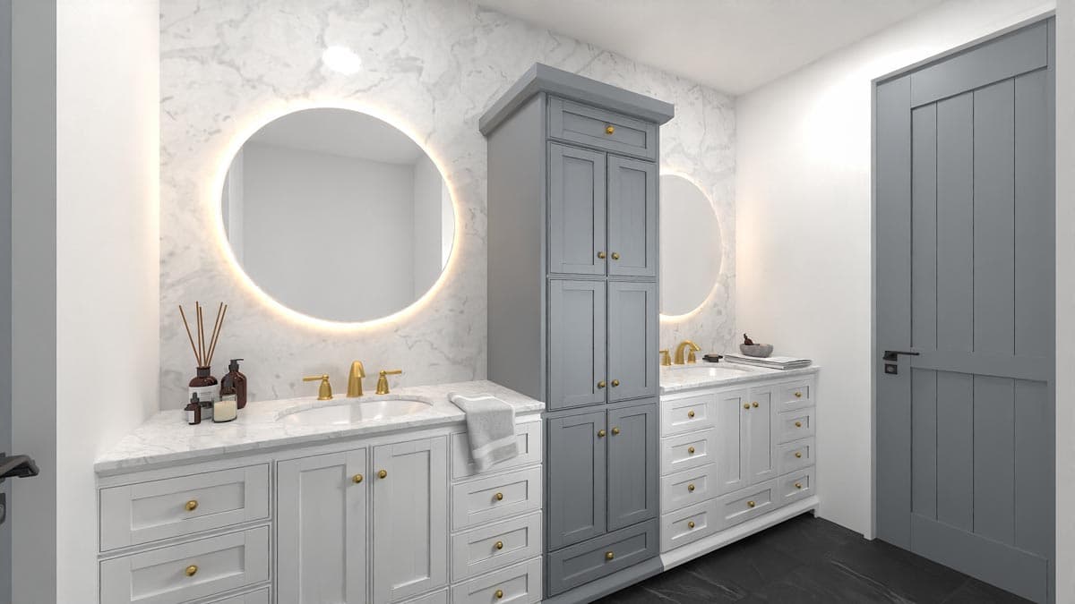 Plan 85411MS: 2316 Square Foot Modern Shed Roof House Plan with Flex Room Fourth Bedroom - Image #5 - Mid Century Modern, Modern, Northwest, Ranch