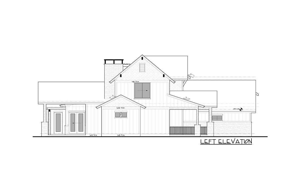 Plan 95211RW: New American House Plan with Double-Sided Fireplace Between Master Suite and Bath - Image #23 - Craftsman, Mountain, New American, Northwest, Rustic