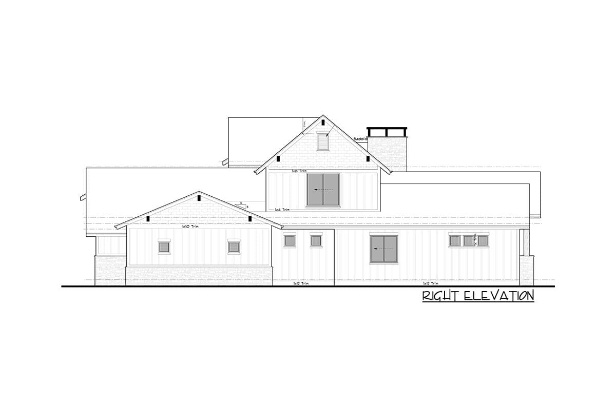 Plan 95211RW: New American House Plan with Double-Sided Fireplace Between Master Suite and Bath - Image #25 - Craftsman, Mountain, New American, Northwest, Rustic