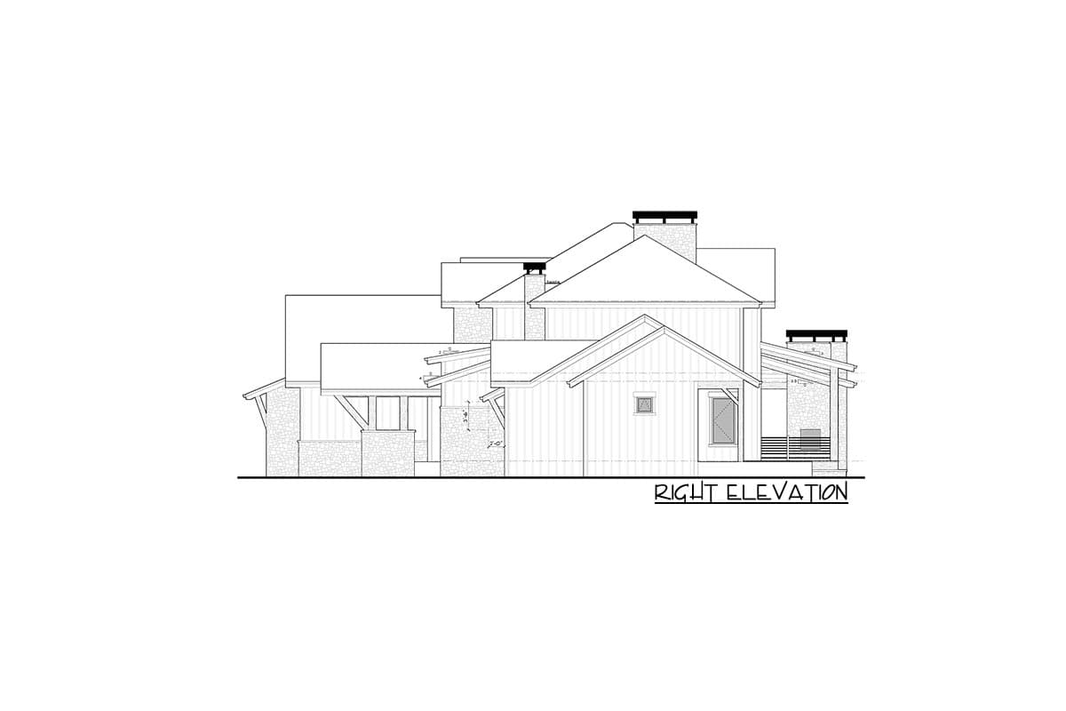 Plan 95214RW: 2-Story Mountain Craftsman with Large Rear Porch and Optional Basement - Image #7 - Craftsman, Mountain, New American, Northwest, Rustic
