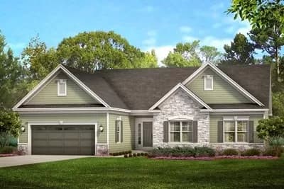 1540 Square Foot One Level House Plan with Flex Room
