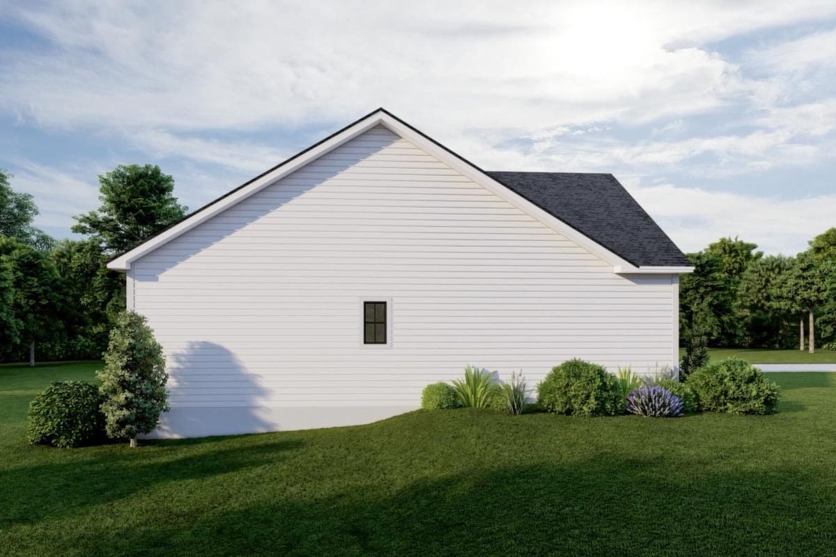Plan 790145GLV: 1739 Square Foot 3 Bed Board and Batten One Story House Plan - Image #10 - Country, Modern Farmhouse, New American, Ranch