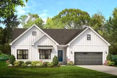 1739 Square Foot 3 Bed Board and Batten One Story House Plan