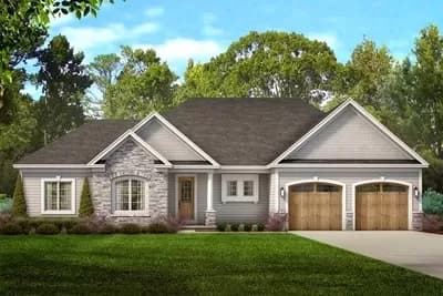2369 Square Foot 3-Bed House Plan with One-Level Living