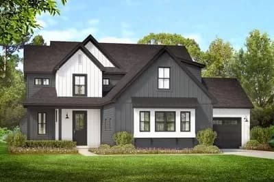 New American Craftsman Plan with Bonus Room above Garage