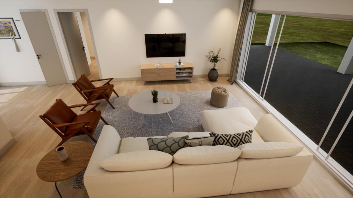 Plan 33259ZR: Craftsman-Style House Plan with 3 Bedrooms and Angled Garage - 2534 Sq Ft - Image #11 - Craftsman, New American, Ranch, Transitional