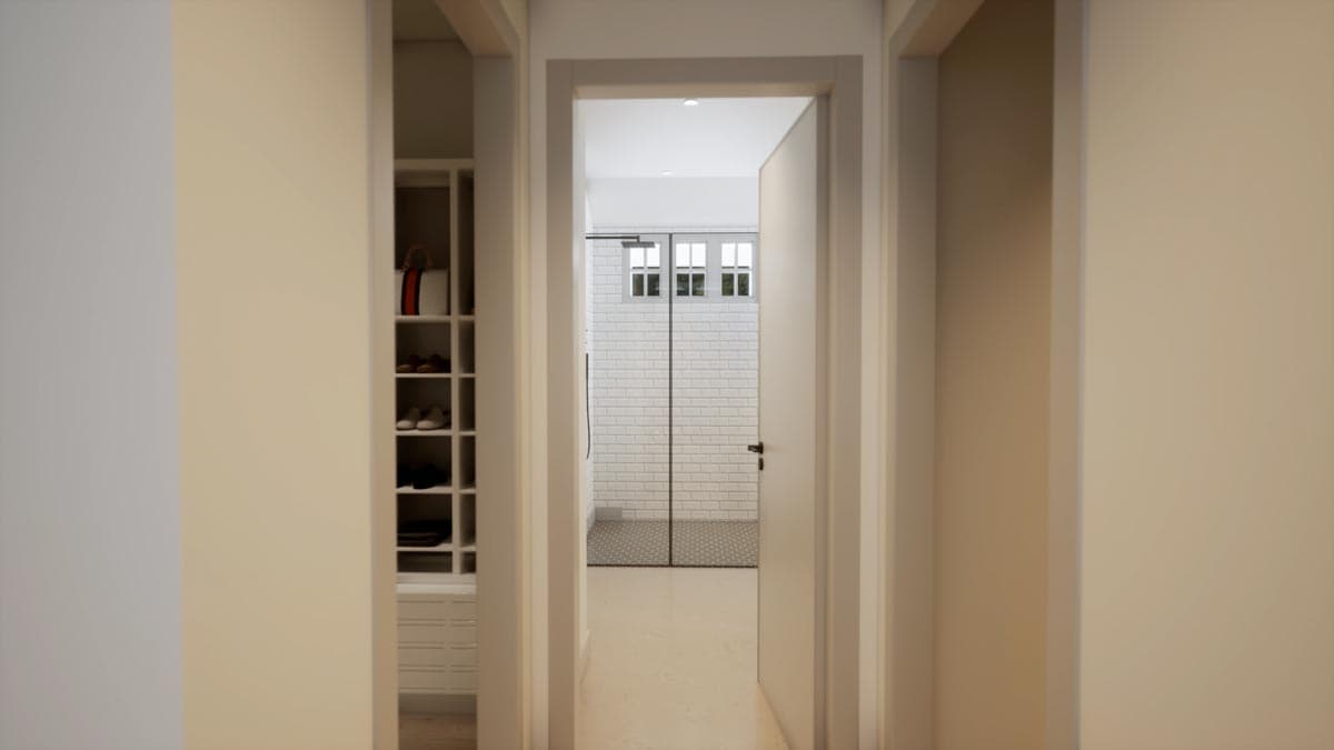 Plan 33259ZR: Craftsman-Style House Plan with 3 Bedrooms and Angled Garage - 2534 Sq Ft - Image #19 - Craftsman, New American, Ranch, Transitional