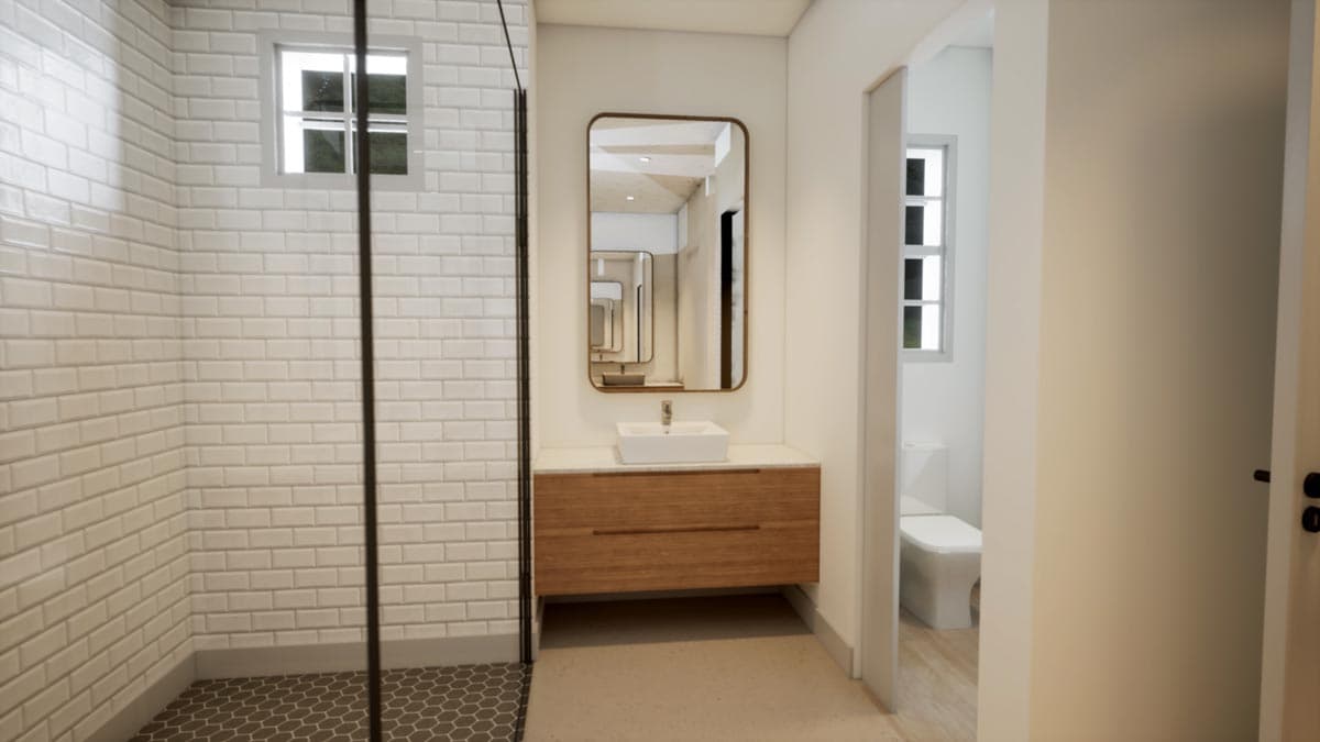 Plan 33259ZR: Craftsman-Style House Plan with 3 Bedrooms and Angled Garage - 2534 Sq Ft - Image #20 - Craftsman, New American, Ranch, Transitional