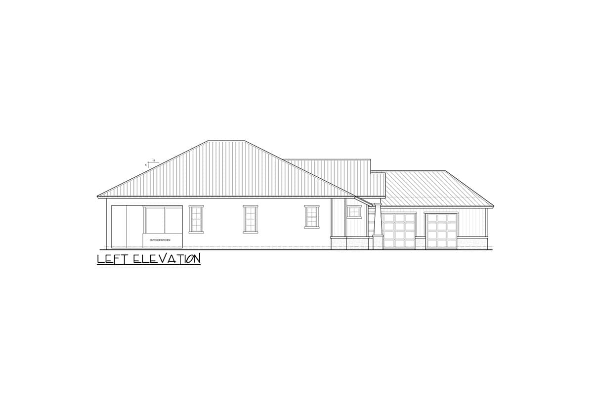 Plan 33259ZR: Craftsman-Style House Plan with 3 Bedrooms and Angled Garage - 2534 Sq Ft - Image #26 - Craftsman, New American, Ranch, Transitional