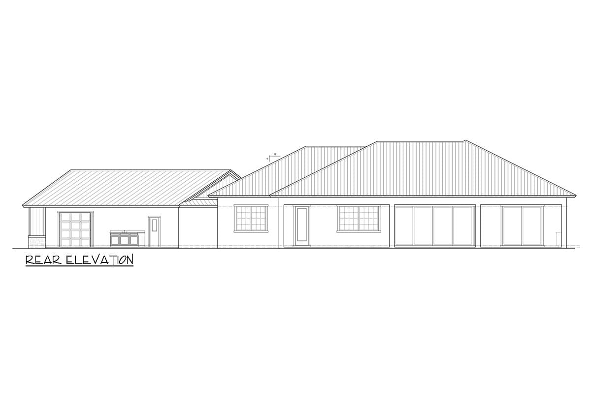 Plan 33259ZR: Craftsman-Style House Plan with 3 Bedrooms and Angled Garage - 2534 Sq Ft - Image #27 - Craftsman, New American, Ranch, Transitional