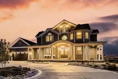 Flexible Country Home Plan with Front and Rear Porches