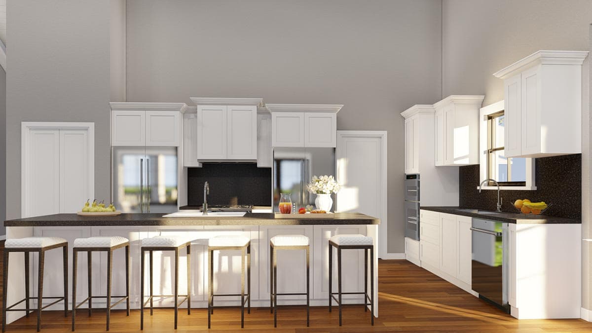 Plan 70851MK: 3 Bed Contemporary Farmhouse with 3-Sided Wrap-Around Porch - 2165 Sq FT - Image #14 - Country, Craftsman, Farmhouse, Modern Farmhouse, Traditional