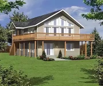 Grand Wrap-Around Deck