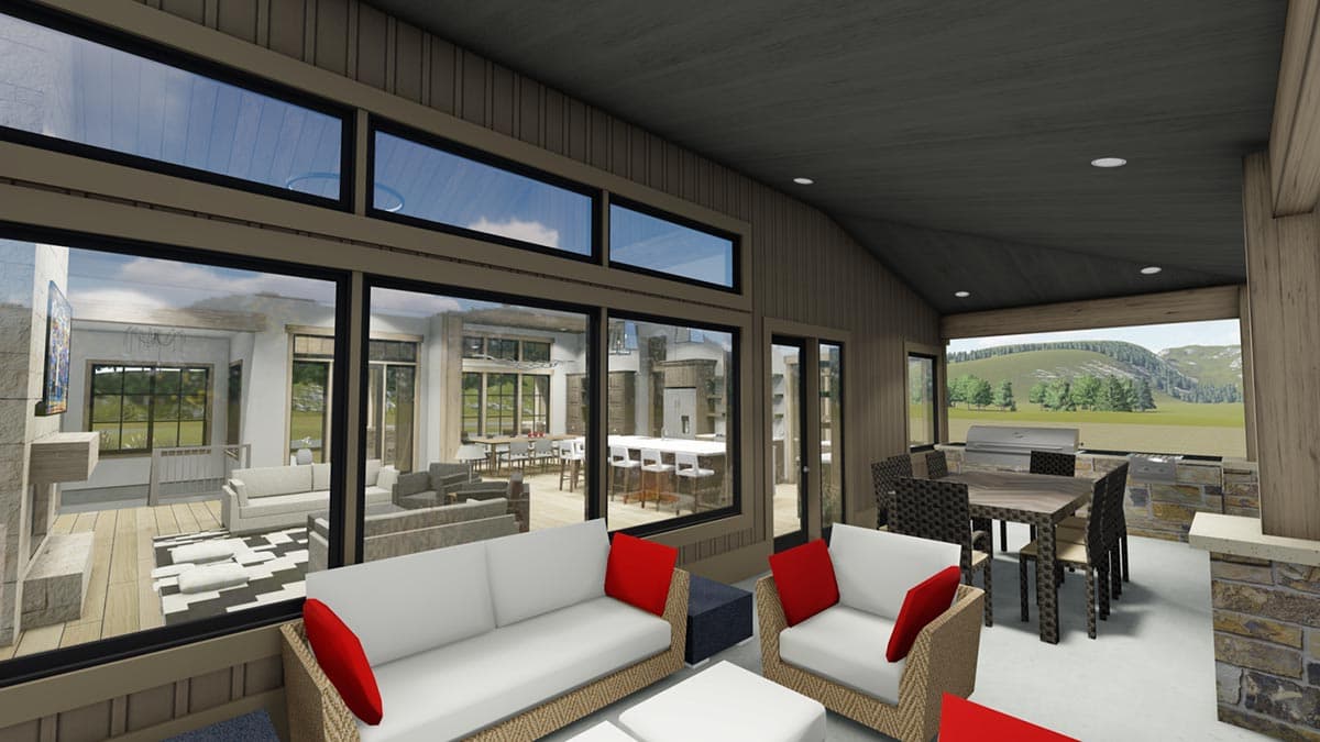 Plan 64539SC: Craftsman House Plan with Garage Workshop and Lower Level Expansion - Image #13 - Craftsman, Mountain, Rustic