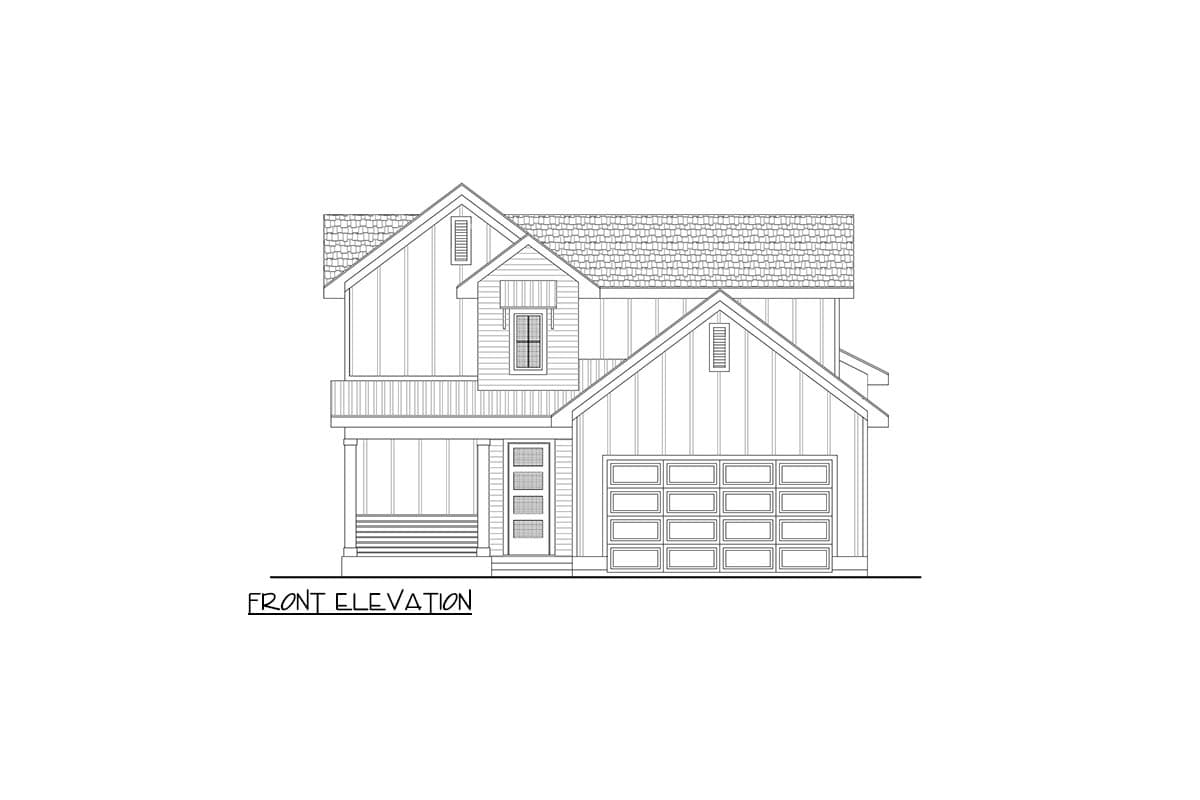 Plan 246001DLR: 3-Bed Modern Farmhouse Plan with Industrial Finishes - 1977 Sq Ft - Image #30 - Modern Farmhouse, New American
