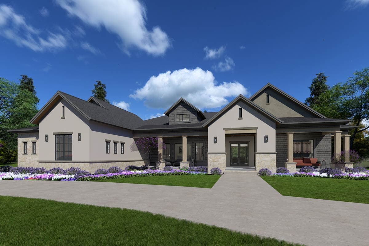 Plan 64540SC: Craftsman Farmhouse with Fun-Filled Lower Level - Image #53 - Contemporary, Country, Craftsman, Farmhouse, Modern Farmhouse, Mountain, New American, Ranch, Rustic