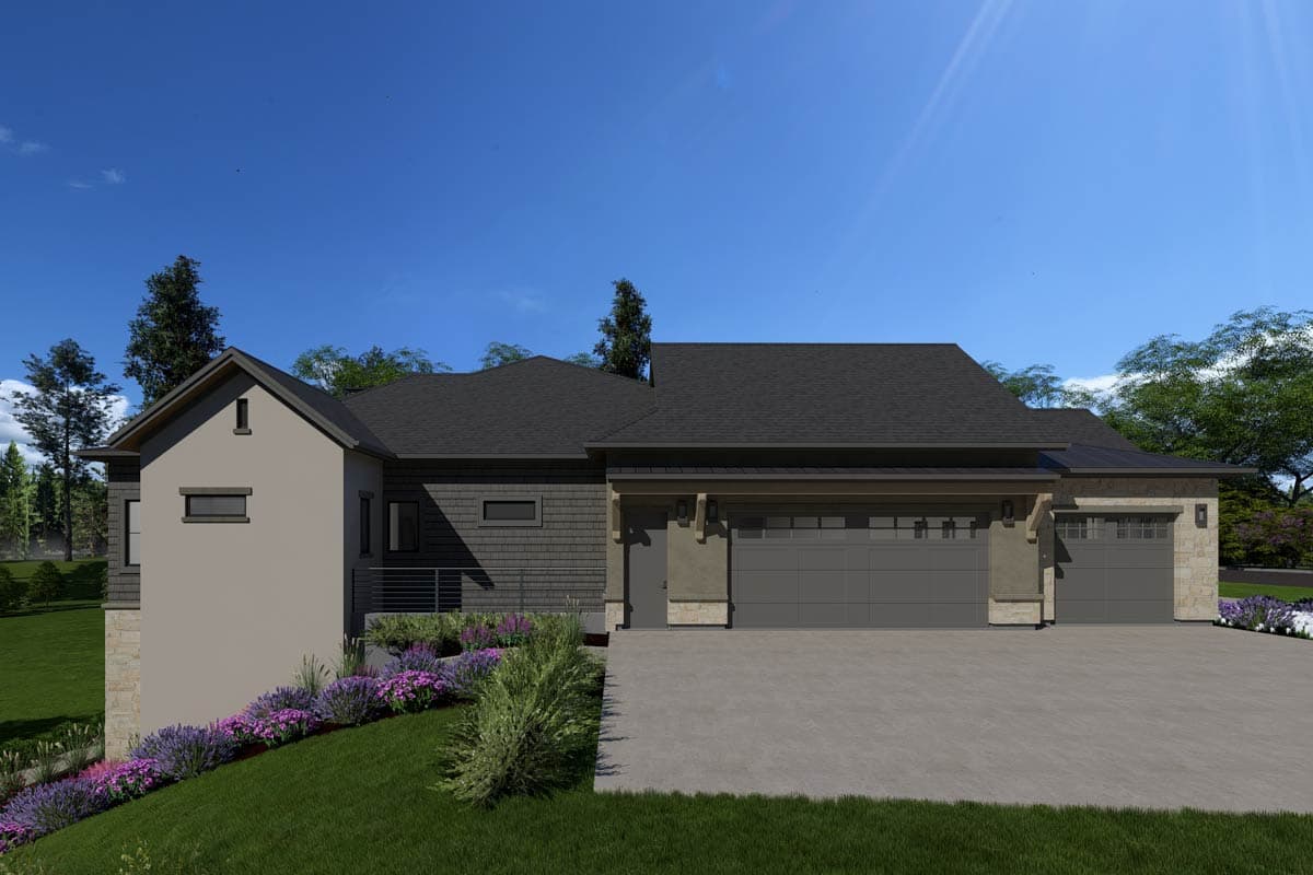 Plan 64540SC: Craftsman Farmhouse with Fun-Filled Lower Level - Image #59 - Contemporary, Country, Craftsman, Farmhouse, Modern Farmhouse, Mountain, New American, Ranch, Rustic