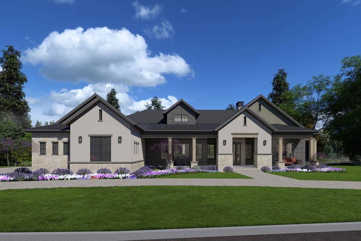 Plan 64540SC: Craftsman Farmhouse with Fun-Filled Lower Level - Image #61 - Contemporary, Country, Craftsman, Farmhouse, Modern Farmhouse, Mountain, New American, Ranch, Rustic