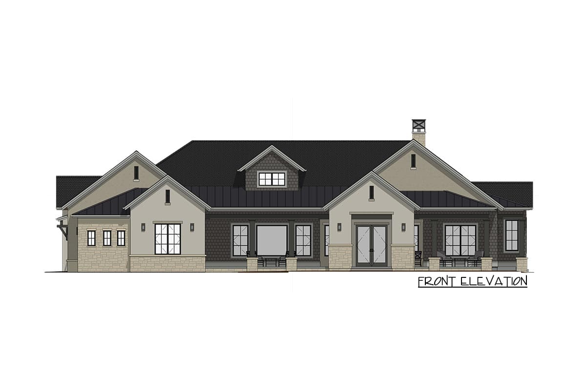 Plan 64540SC: Craftsman Farmhouse with Fun-Filled Lower Level - Image #47 - Contemporary, Country, Craftsman, Farmhouse, Modern Farmhouse, Mountain, New American, Ranch, Rustic