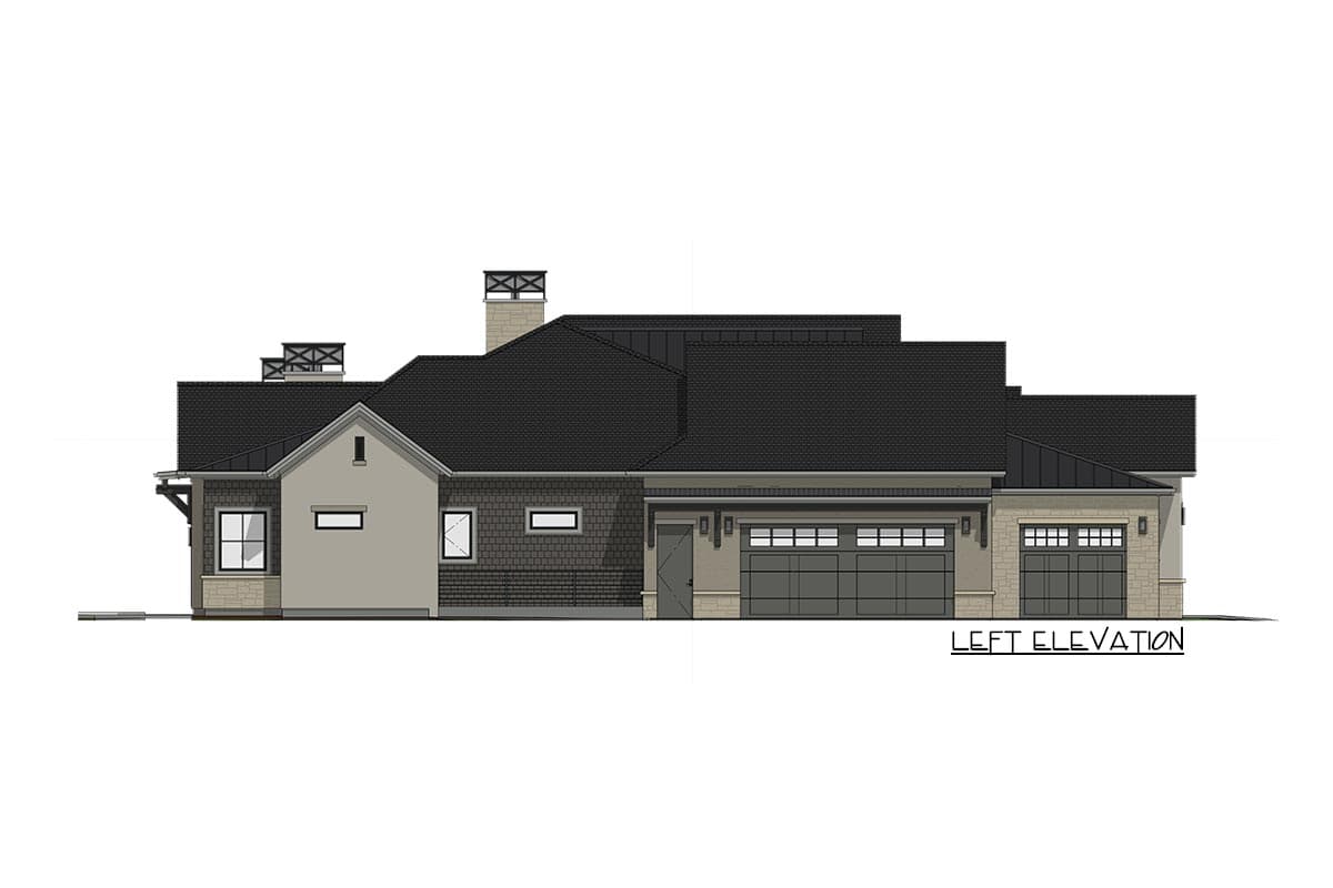 Plan 64540SC: Craftsman Farmhouse with Fun-Filled Lower Level - Image #48 - Contemporary, Country, Craftsman, Farmhouse, Modern Farmhouse, Mountain, New American, Ranch, Rustic