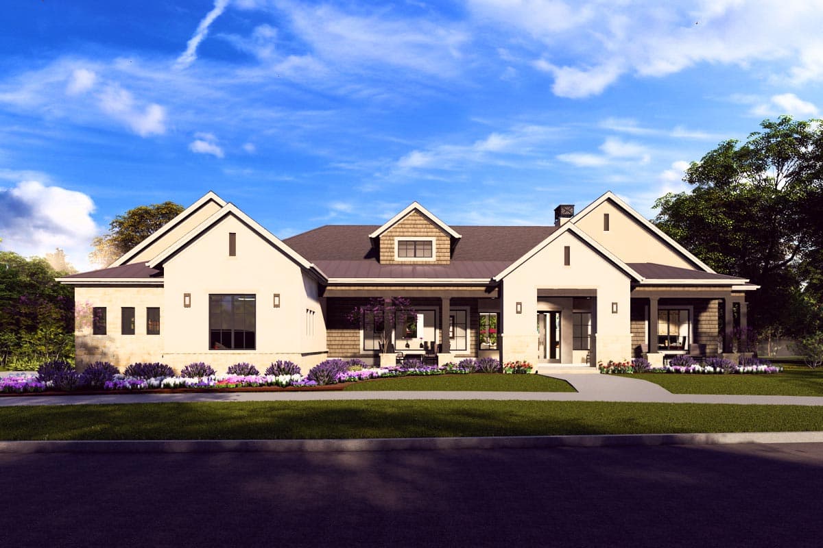 Plan 64540SC: Craftsman Farmhouse with Fun-Filled Lower Level - Image #52 - Contemporary, Country, Craftsman, Farmhouse, Modern Farmhouse, Mountain, New American, Ranch, Rustic