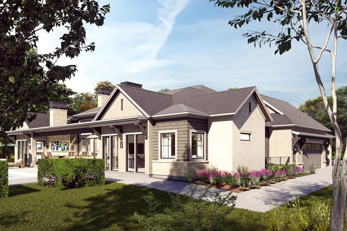 Plan 64540SC: Craftsman Farmhouse with Fun-Filled Lower Level - Image #7 - Contemporary, Country, Craftsman, Farmhouse, Modern Farmhouse, Mountain, New American, Ranch, Rustic