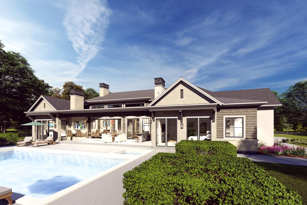 Plan 64540SC: Craftsman Farmhouse with Fun-Filled Lower Level - Image #8 - Contemporary, Country, Craftsman, Farmhouse, Modern Farmhouse, Mountain, New American, Ranch, Rustic