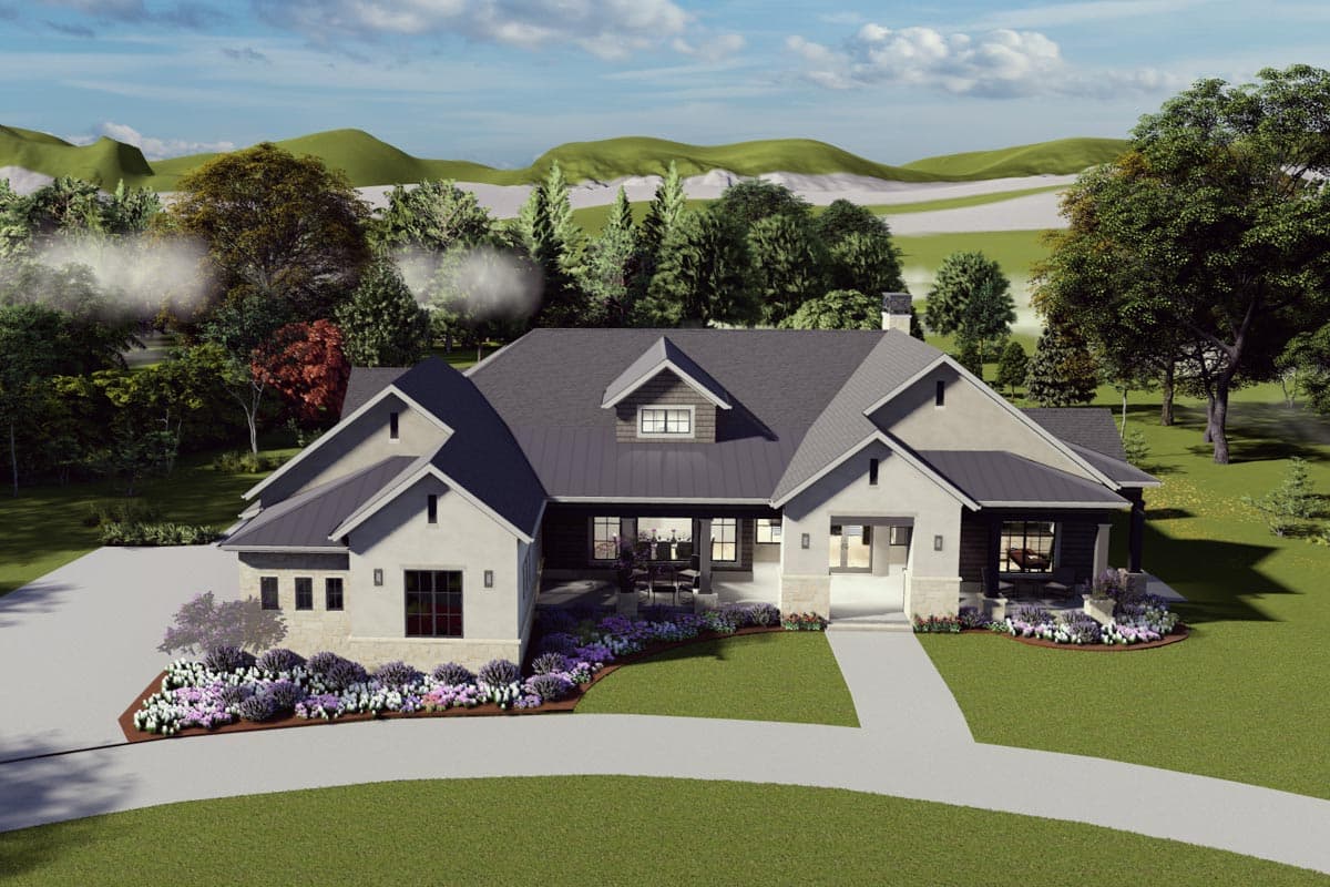 Plan 64540SC: Craftsman Farmhouse with Fun-Filled Lower Level - Image #43 - Contemporary, Country, Craftsman, Farmhouse, Modern Farmhouse, Mountain, New American, Ranch, Rustic