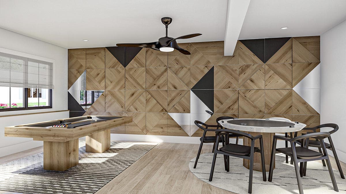 Plan 623257DJ: Traditional Split Level House Plan with Vaulted Open Concept Living Space - 1479 Sq Ft - Image #13 - Country, New American, Traditional