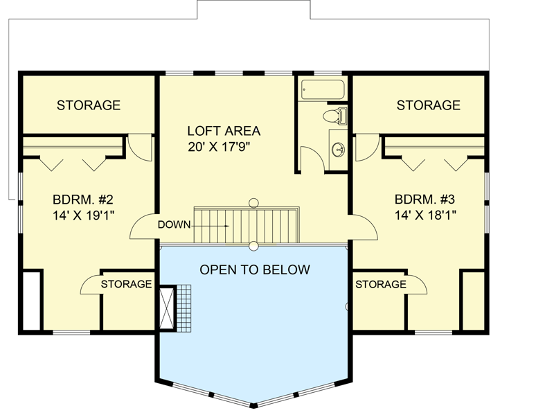 Plan 35324GH: Mountain Home Plan with Majestic Views - Floor Plan - 2nd Floor - Mountain, Northwest, Vacation