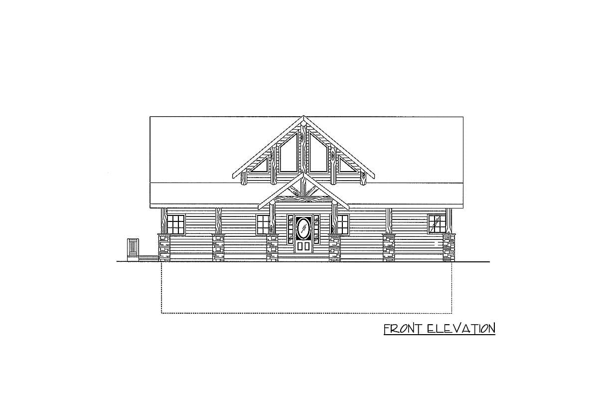 Plan 35324GH: Mountain Home Plan with Majestic Views - Image #5 - Mountain, Northwest, Vacation