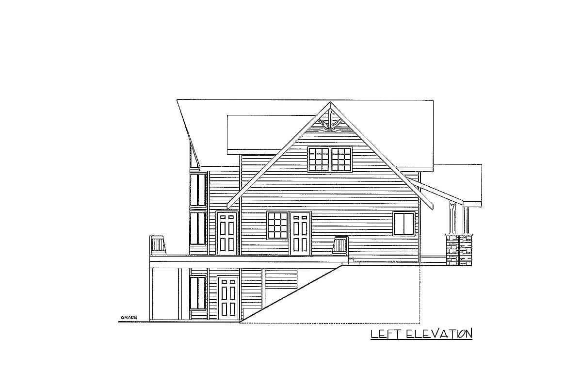 Plan 35324GH: Mountain Home Plan with Majestic Views - Image #7 - Mountain, Northwest, Vacation